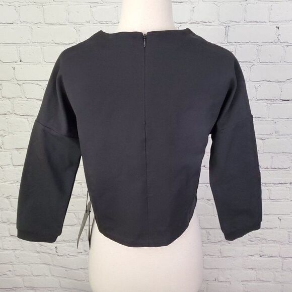 Publish Brand Black BEV Cropped Top M NEW - Picture 4 of 8